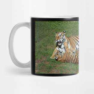 Tiger Mom and Cub Mug